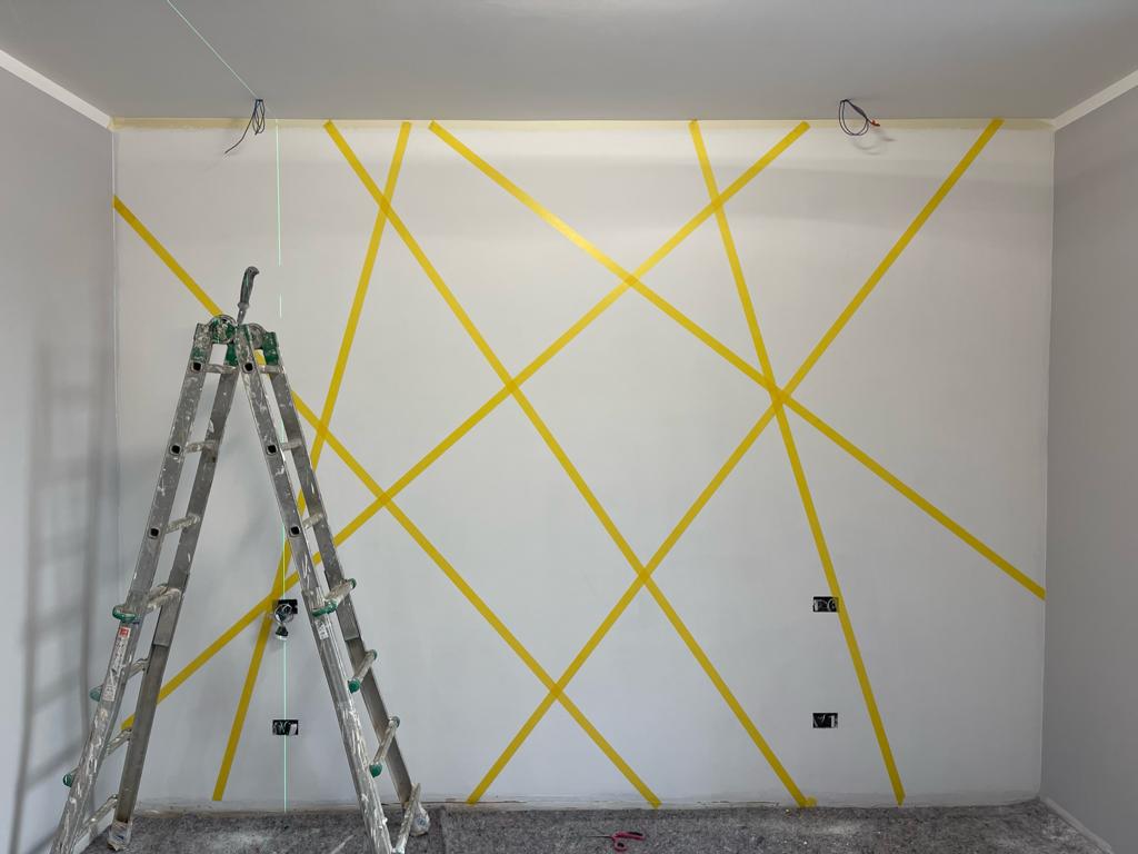 Decorazione Murale Geometrica - Prima