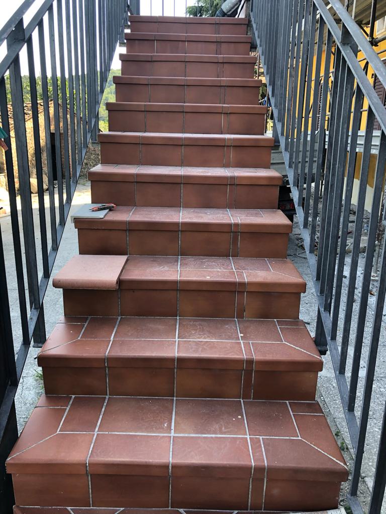 Rifacimento Rivestimento Scala Esterna - Prima